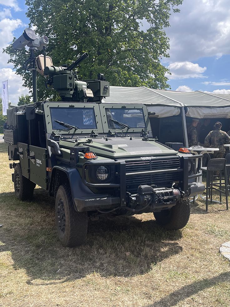 Industrieausstellung Tag der Infanterie