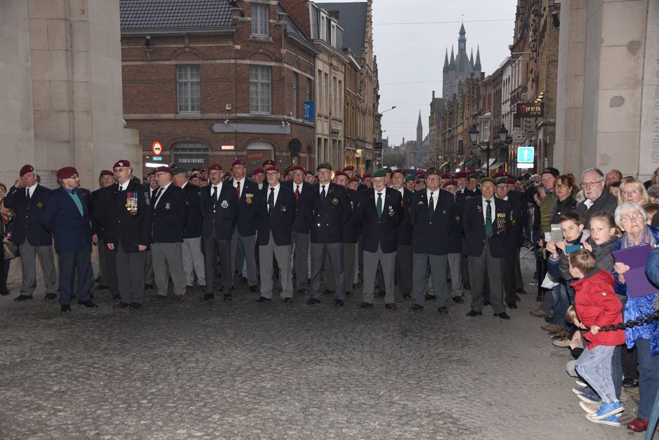 Ypern Last Post 2016 Para Commandos