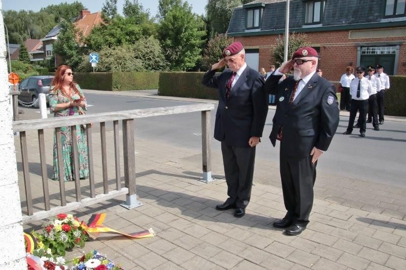 Gedenkveranstaltung Schleuse Menen ANPCV Menen, Belgien 18. Juni 2022