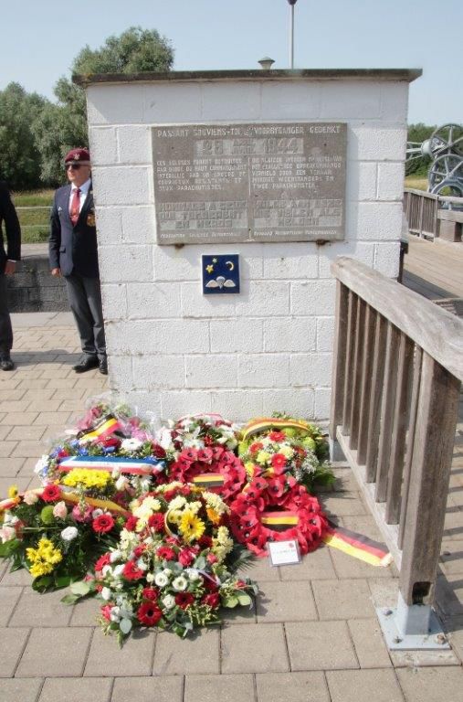 Gedenkveranstaltung Schleuse Menen ANPCV Menen, Belgien 18. Juni 2022
