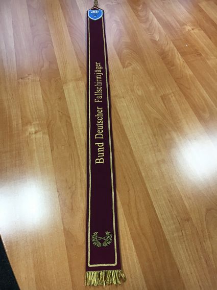 Neues Fahnenband Iserlohner Kameradschaftsfahne Rückseite