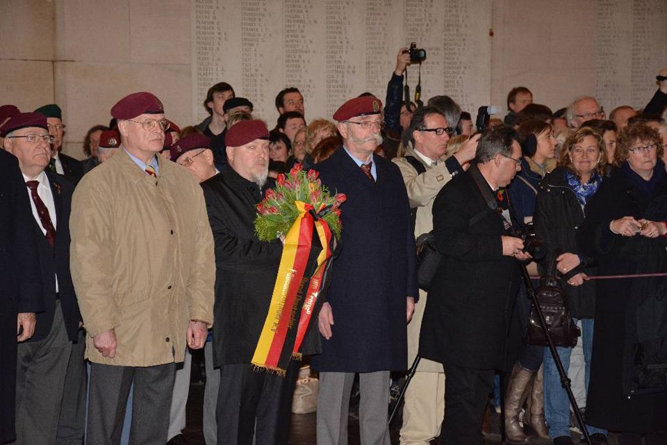 Ypern Last Post 2016 BDF-Abordnung