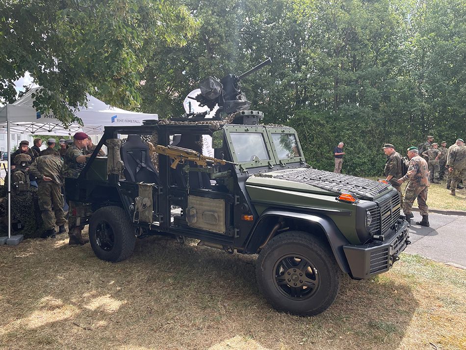 Tag der Infanterie, Infanterieschule, Hammelburg, 2023