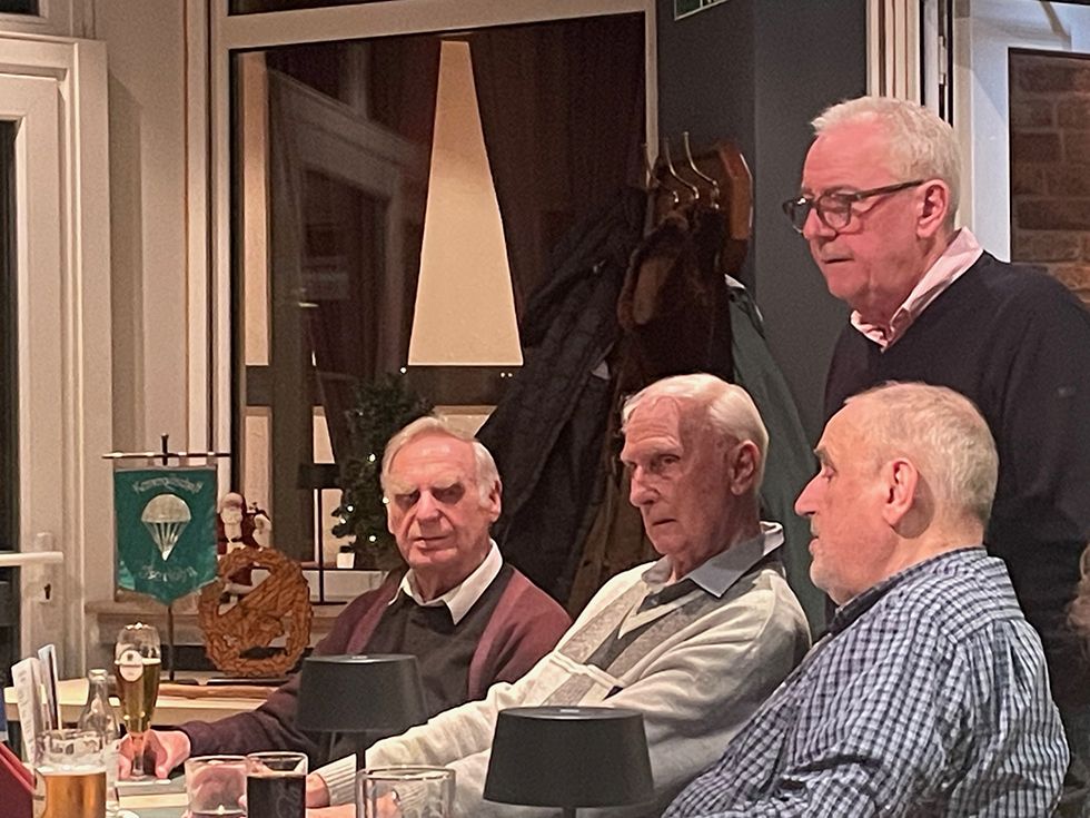Kameradschaftstreffen Iserlohner Fallschirmjäger Dezember 2025