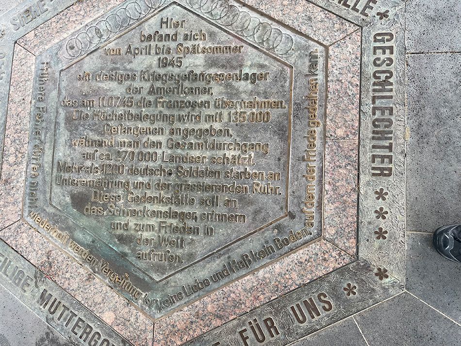 Kriegsgefangenenlager Rheinwiesen, Remagen 2023