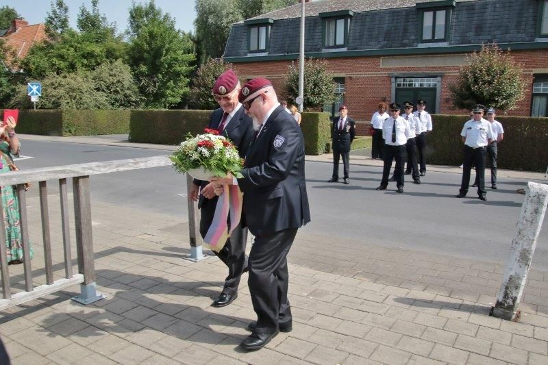 Gedenkveranstaltung Schleuse Menen ANPCV Menen, Belgien 18. Juni 2022