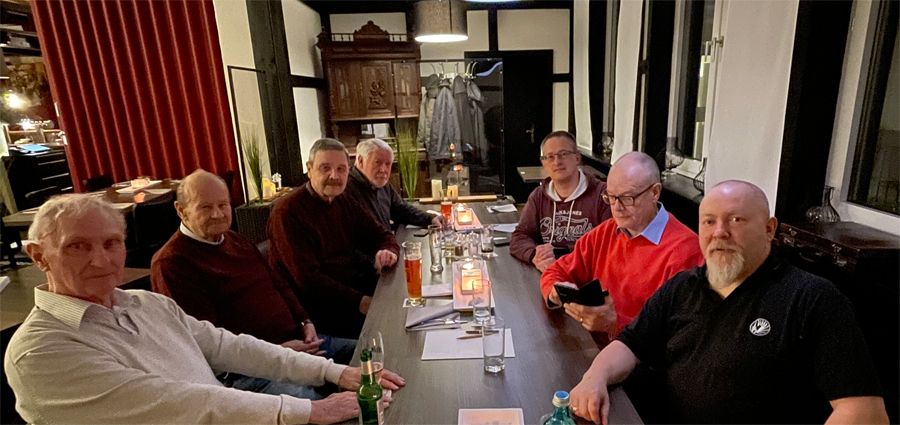 Fallschirmjägerkameradschaft Iserlohn Kameradschaftstreffen Februar 2022