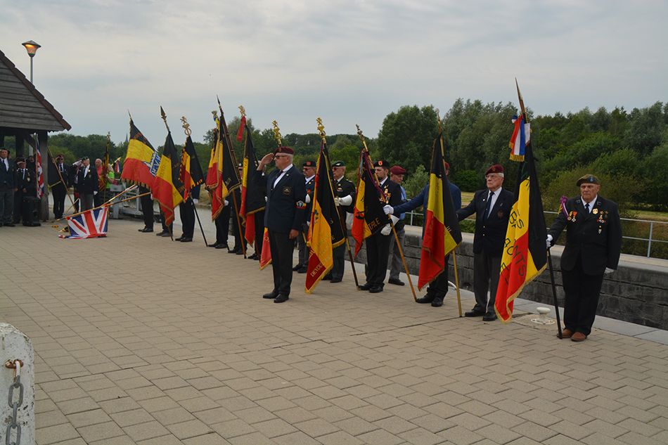 Leie-Schleuse Menen, Belgien 2023