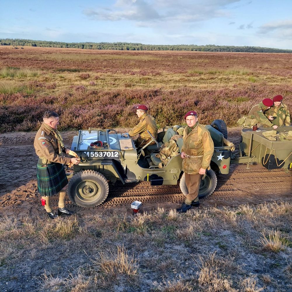 Vorführung historischer Fahrzeuge Arnhein - Ede 2022