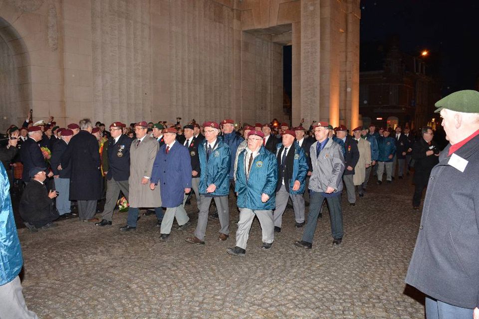 Ypern Last Post 2015 Para Commandos
