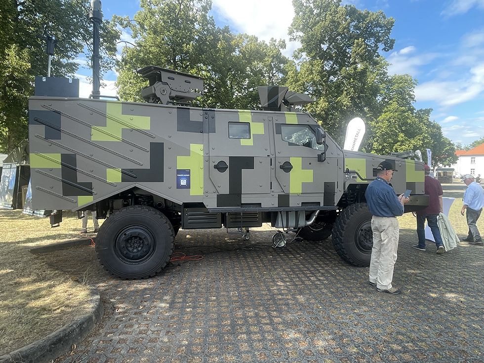 Industrieausstellung Tag der Infanterie