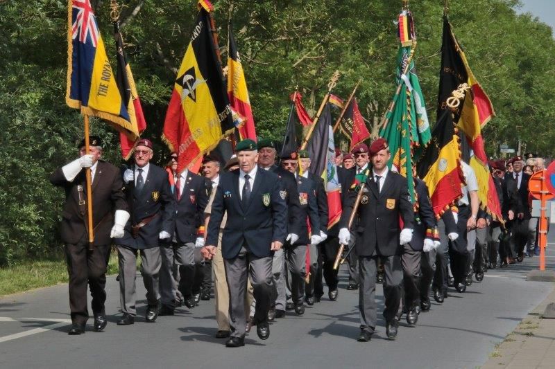 Gedenkveranstaltung Schleuse Menen ANPCV Menen, Belgien 18. Juni 2022