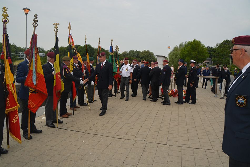 Leie-Schleuse Menen, Belgien 2023